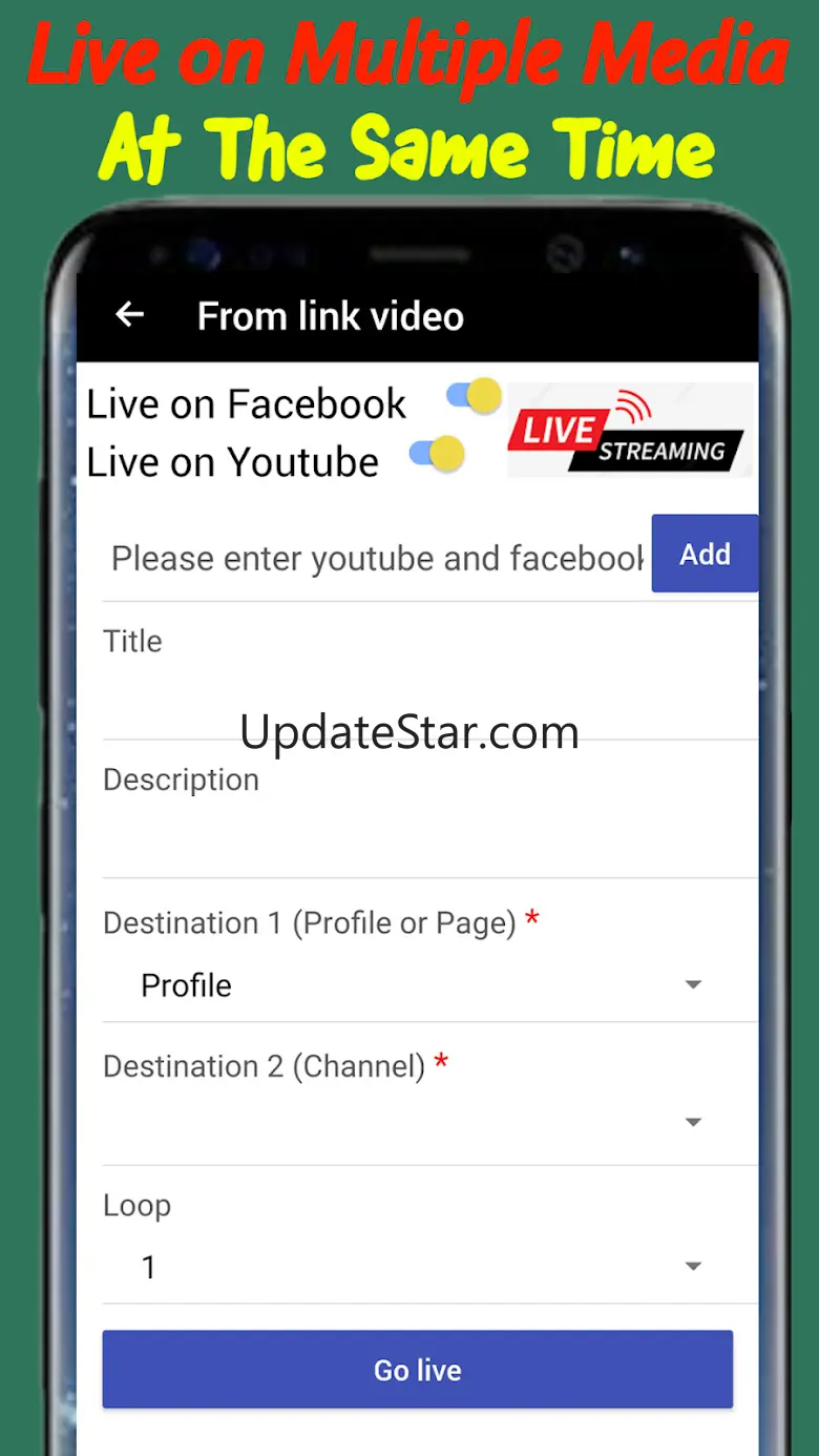GoLiveIndia - Stream Anywhere 1.9.0