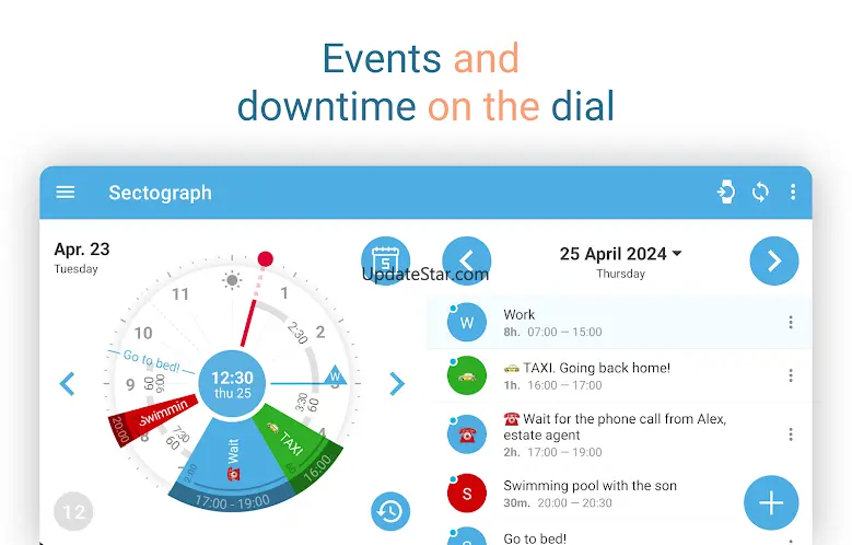 Sectograph. Day & Time planner 5.37.1