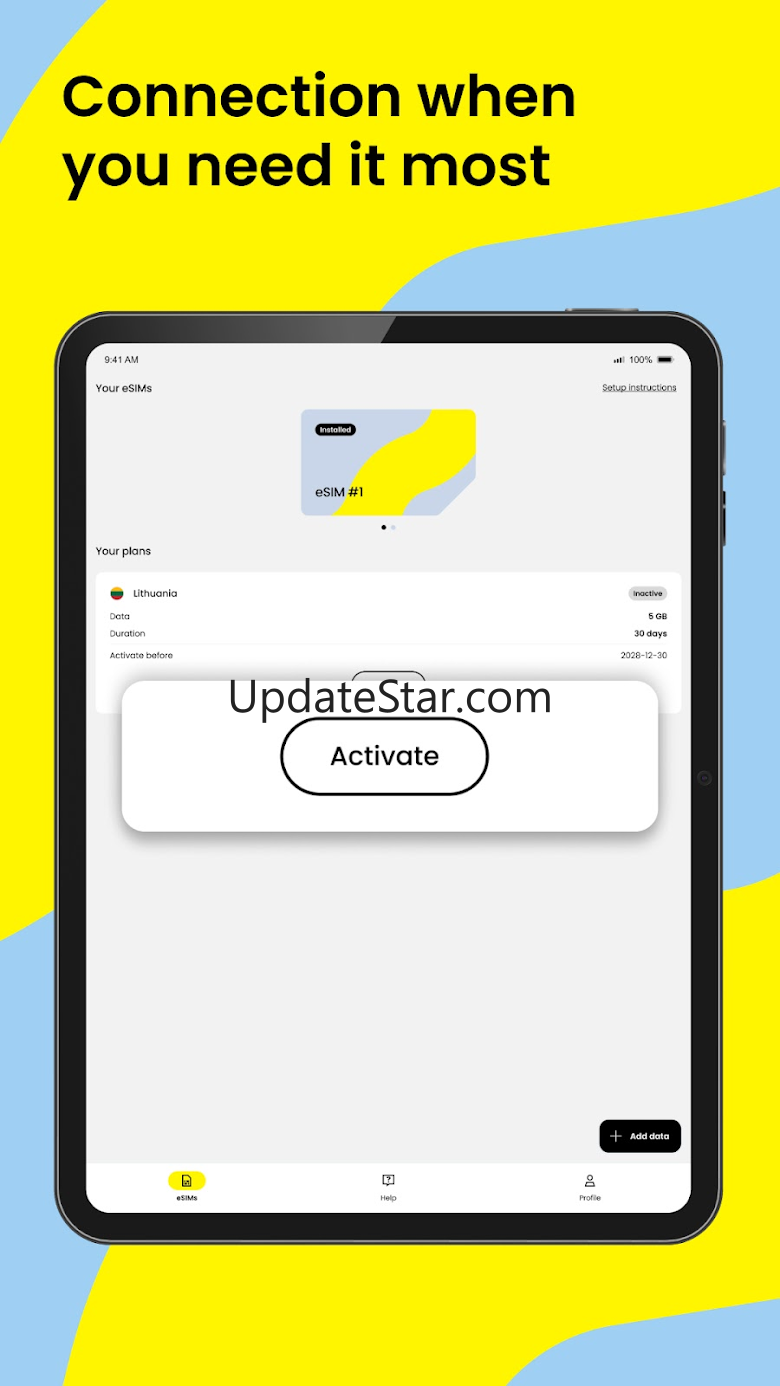 Saily: An eSIM travel app