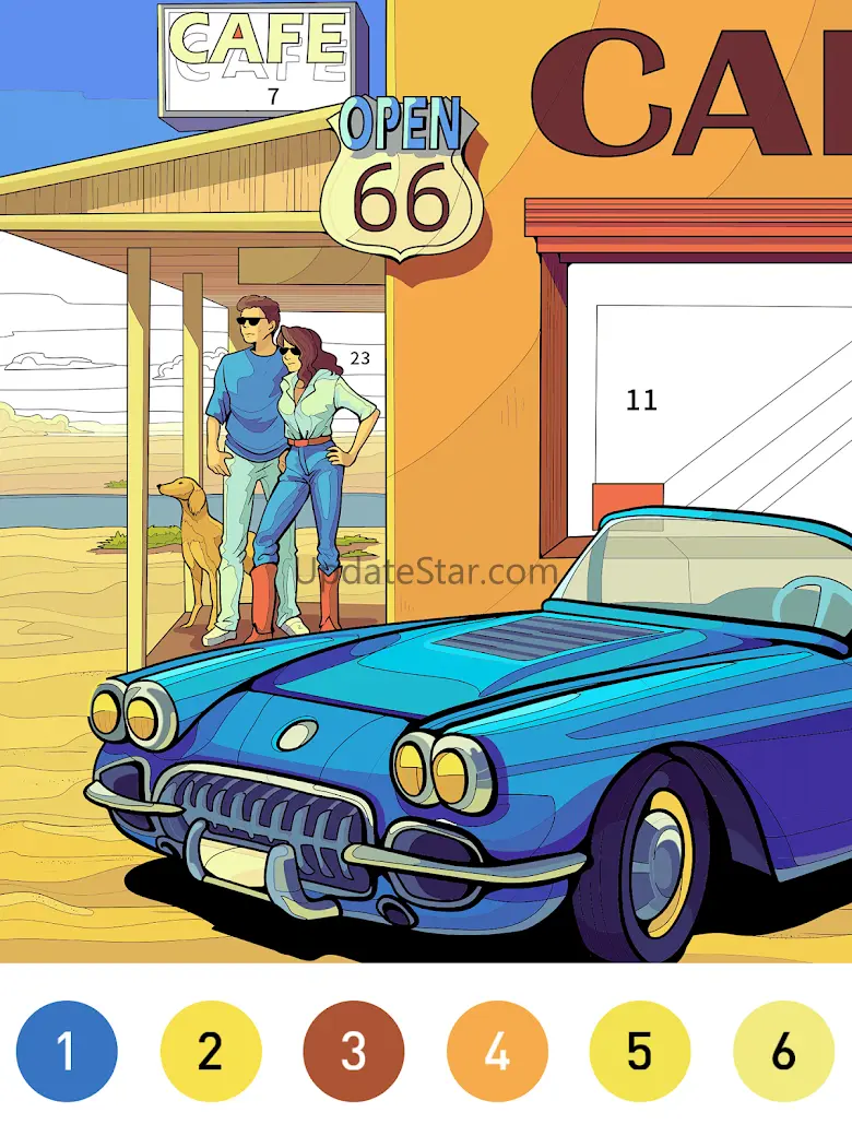Nostalgia Color by number game 1.2.0