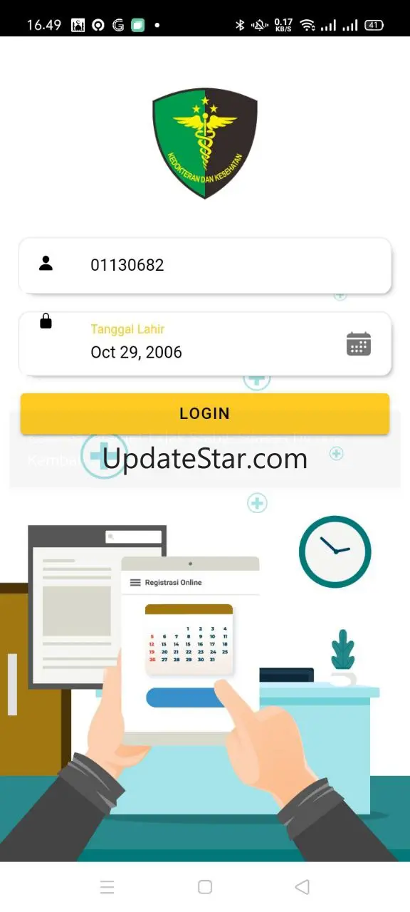 Pendaftaran Online RS. Polri 1.9