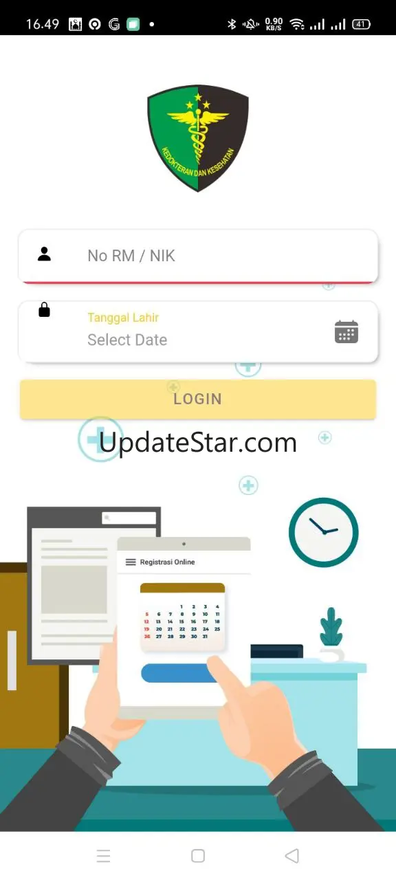 Pendaftaran Online RS. Polri 1.9