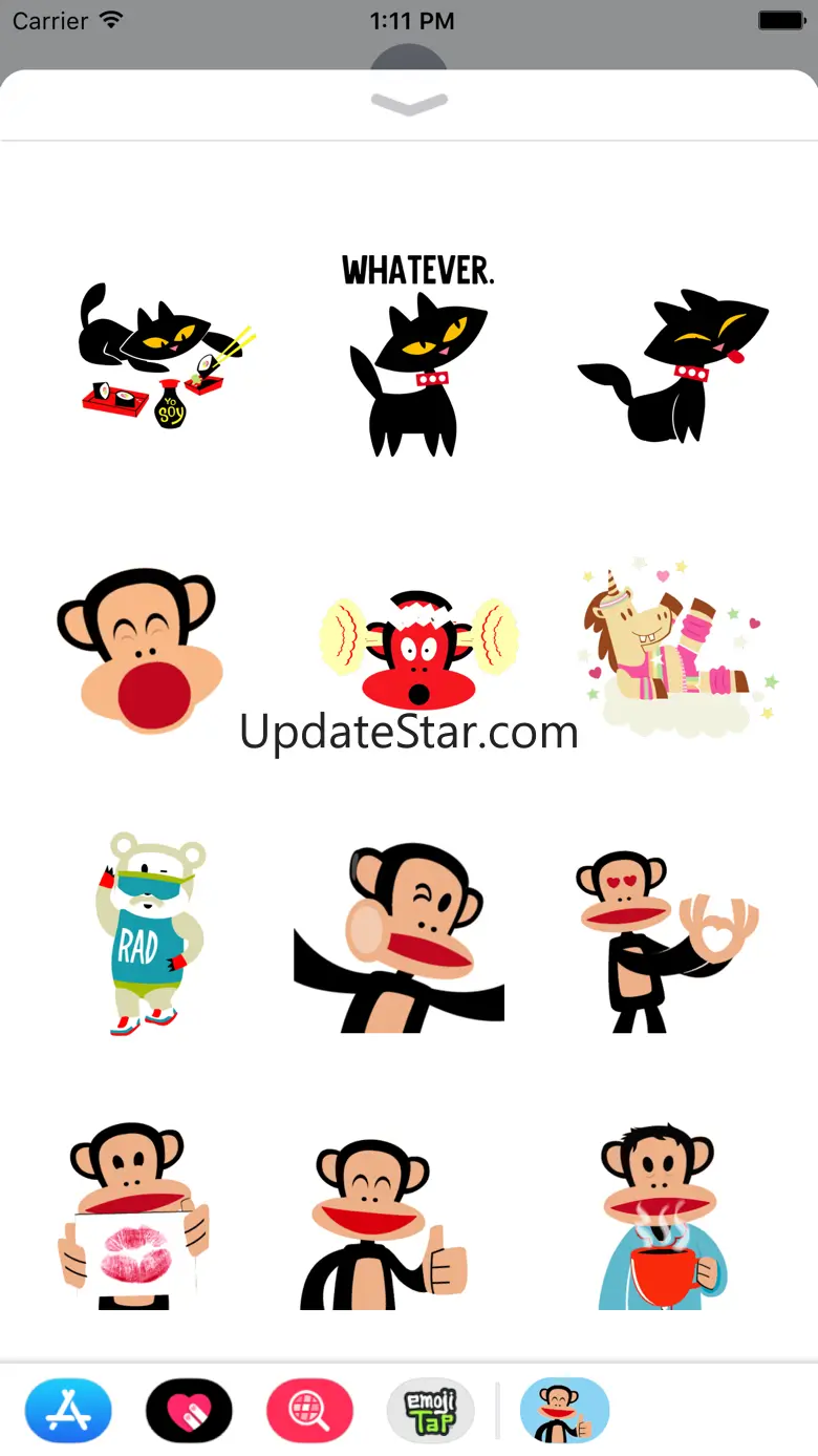 Paul Frank Animated Stickers 1.0