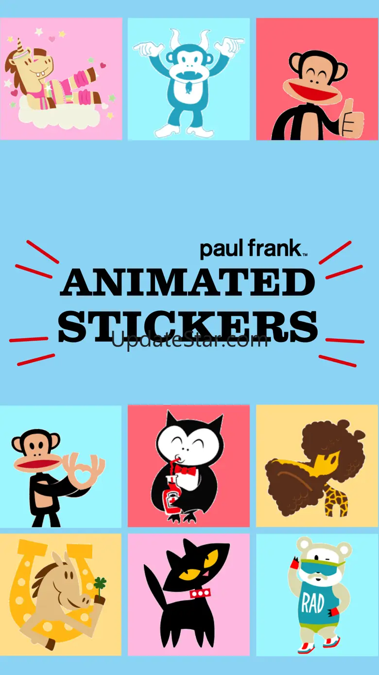 Paul Frank Animated Stickers 1.0
