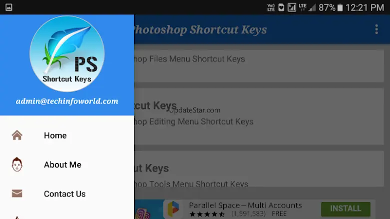 Photoshop Shortcut Deprecated 1.0