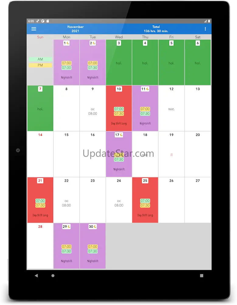 Megashift - Shift Calendar 3.0.9
