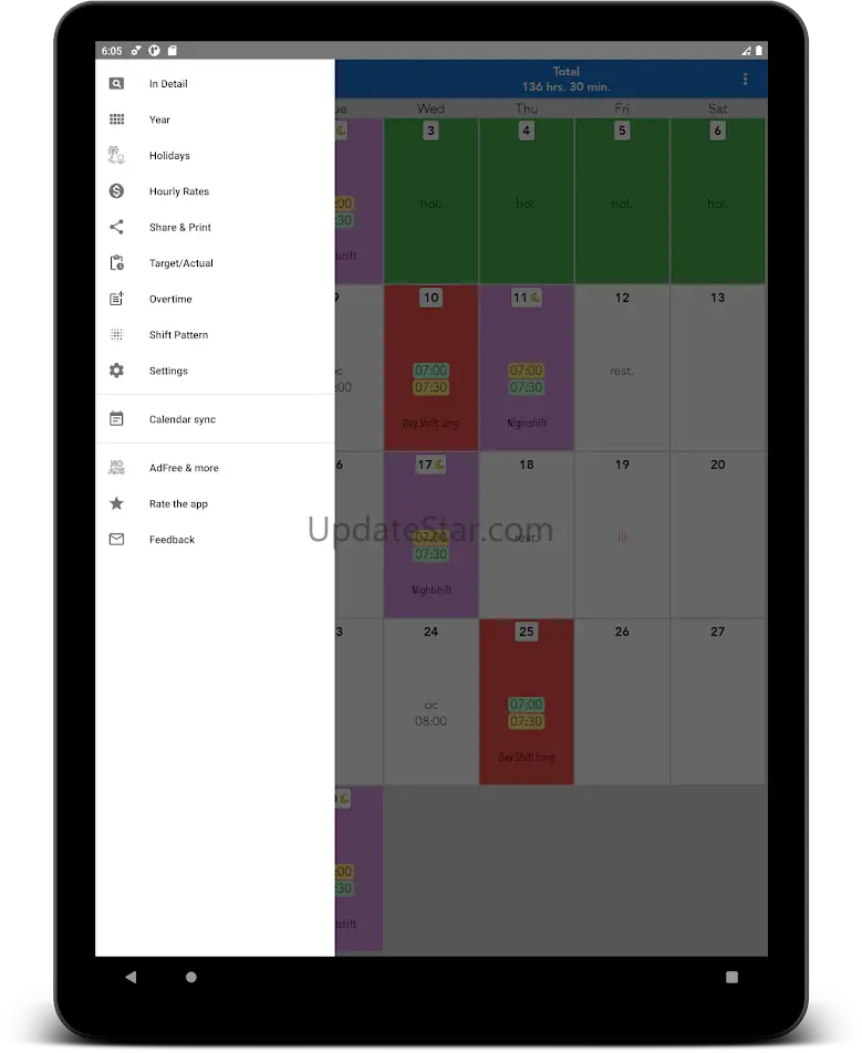 Megashift - Shift Calendar 3.0.9