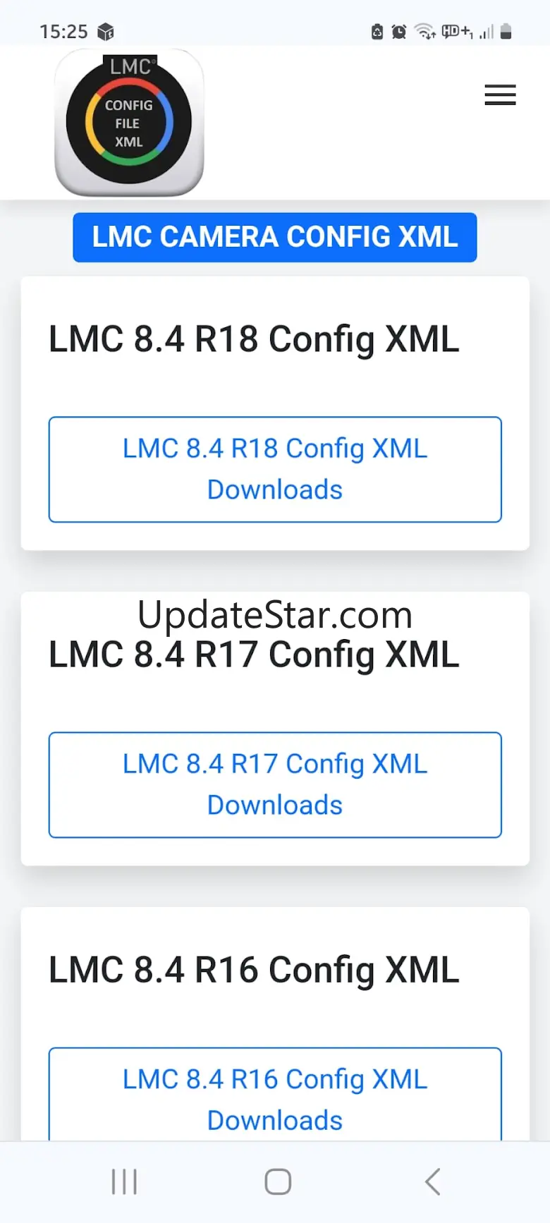 LMC 8.4 Config Files XML
