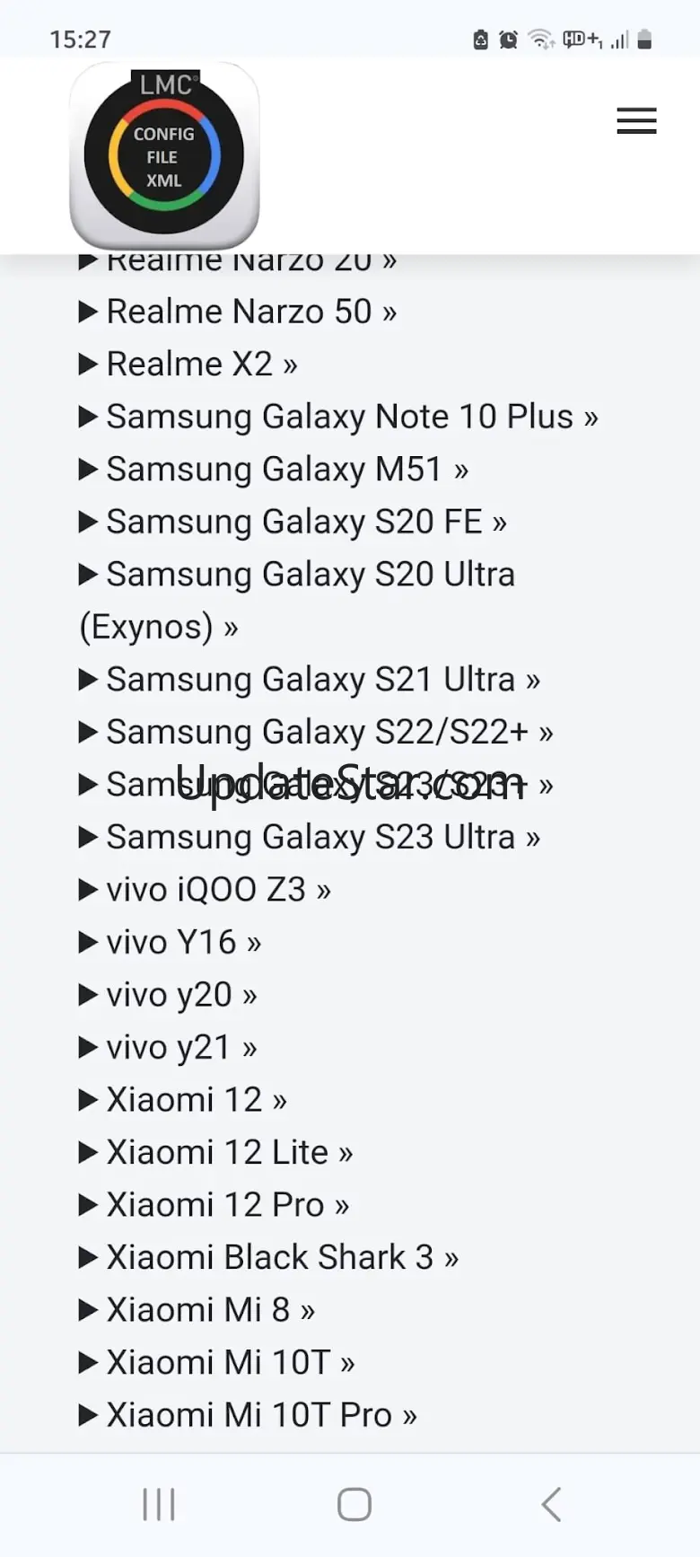 LMC 8.4 Config Files XML