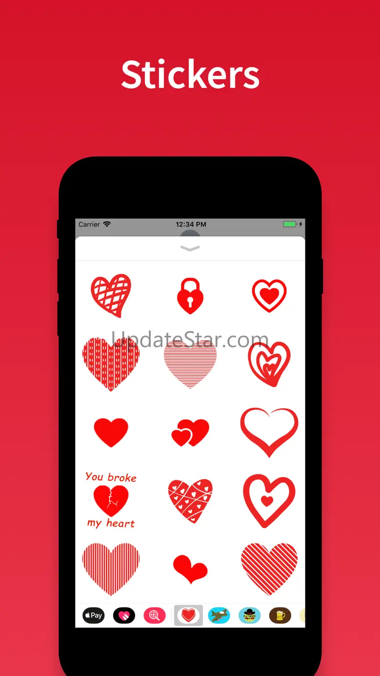 Hearts - Stickers & emoji 1.2