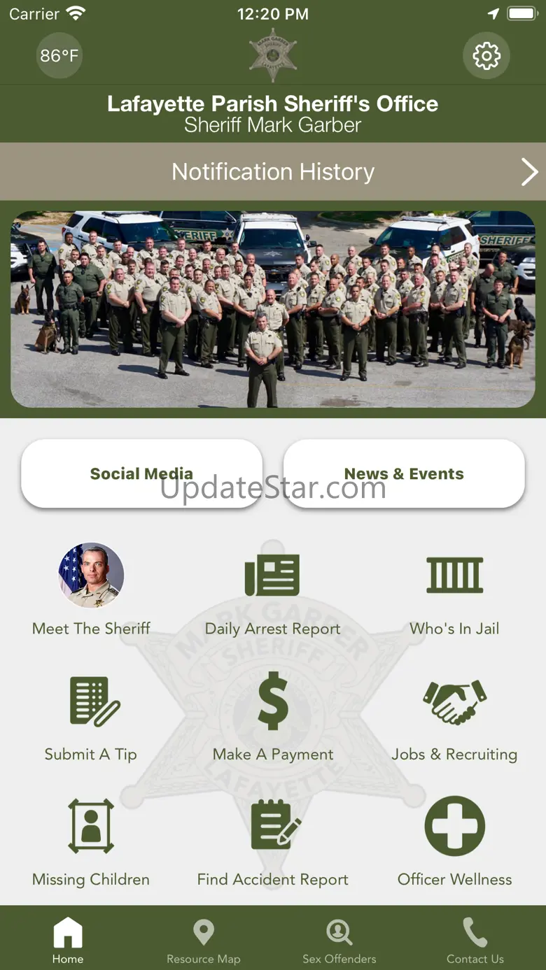 Lafayette Sheriff 3.0.0