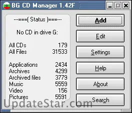 BG CD Manager 1.42