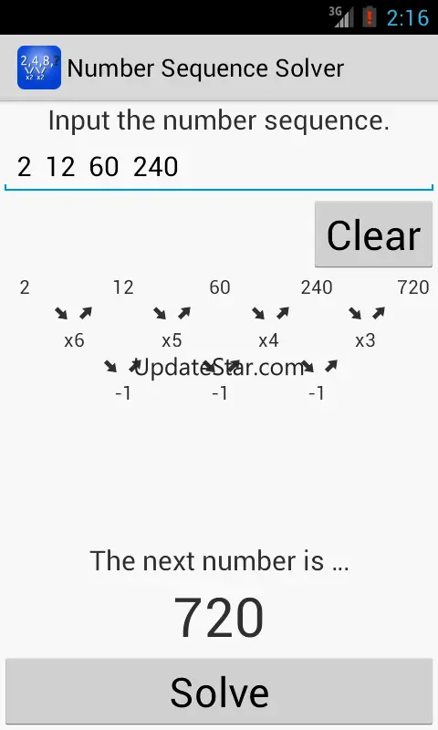Number Sequence Solver 1.21