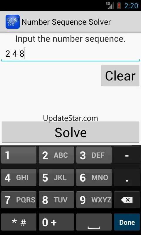 Number Sequence Solver 1.21