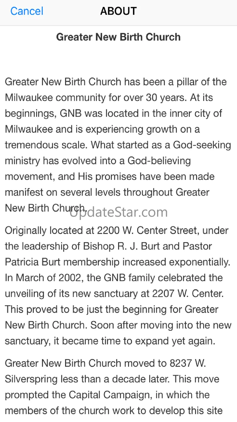 Greater New Birth 3.3