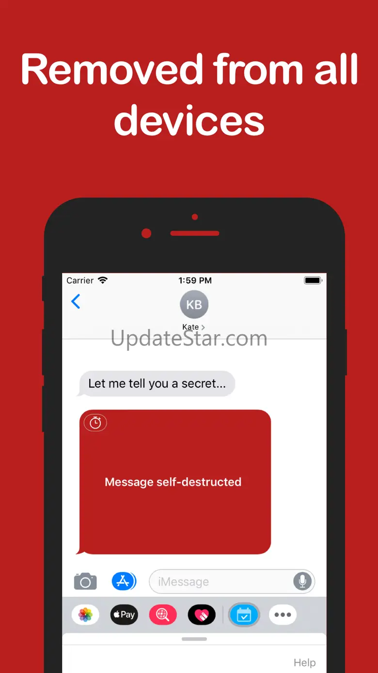 Self-Destructing Messages 1.0