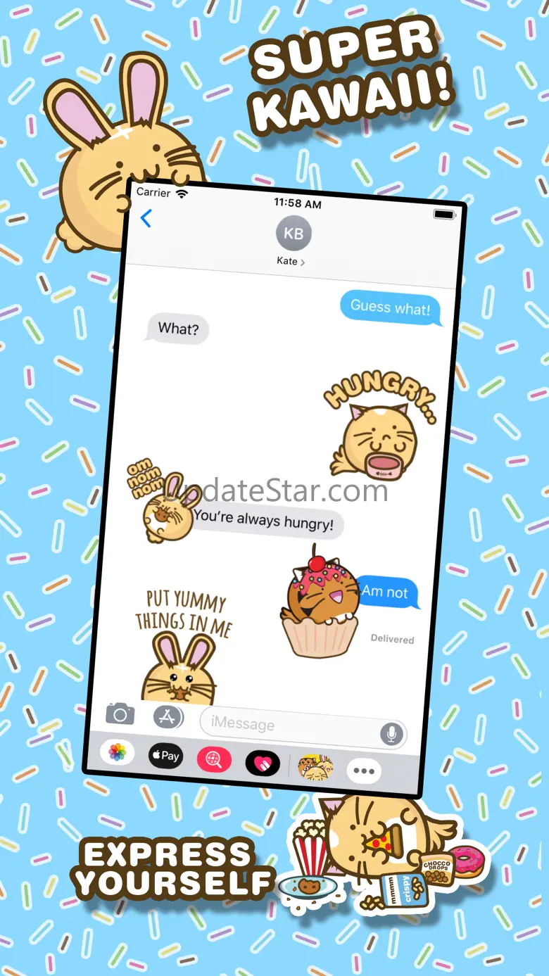 Fuzzballs Animated Stickers 1.0