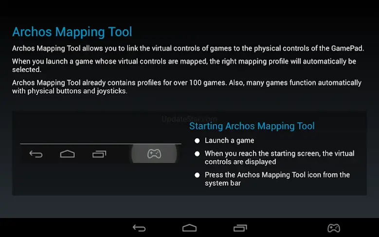 Archos Mapping Tool (GamePad) 2.6.53