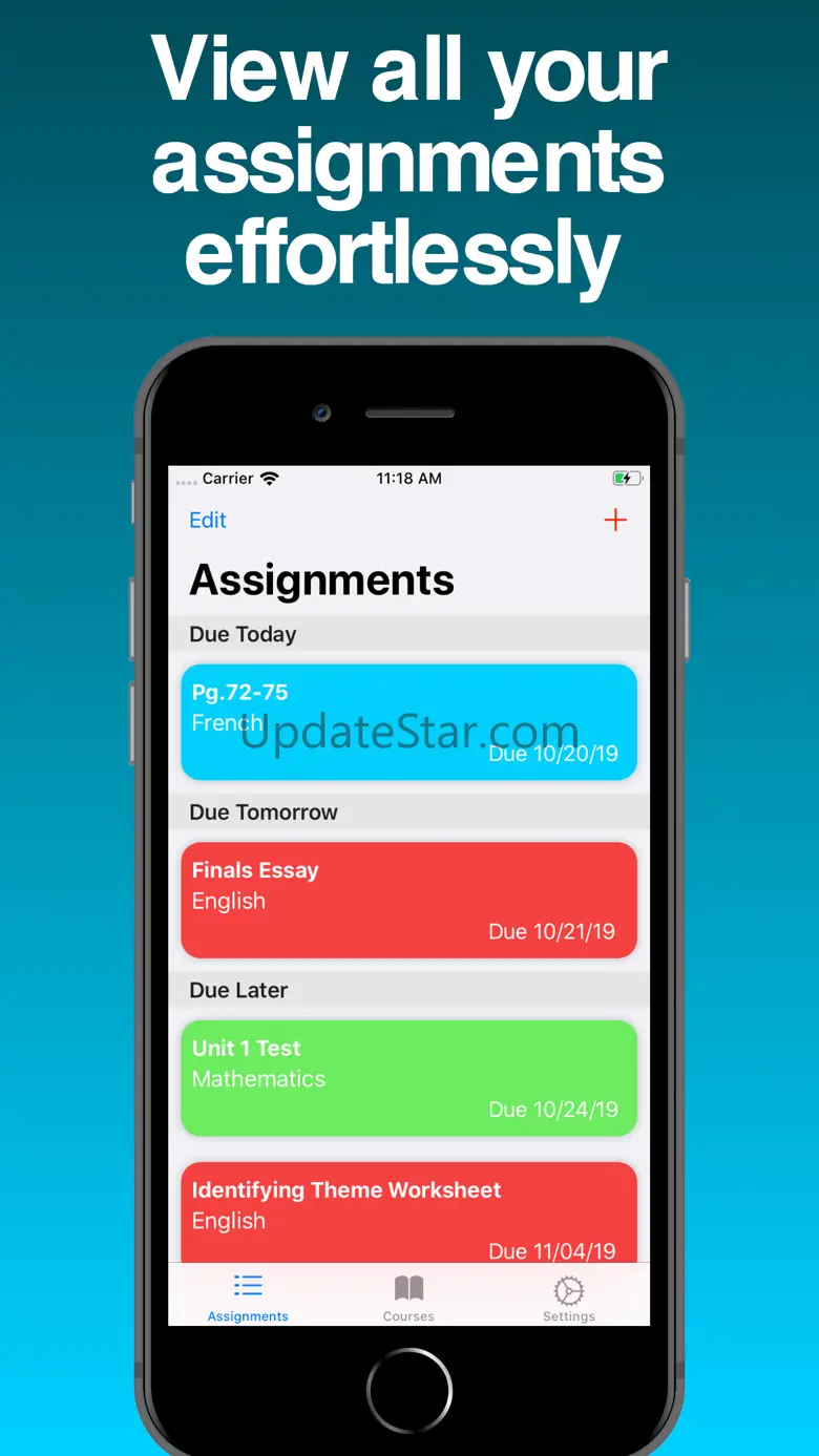 Trackr - Manage Assignments 1.0.3