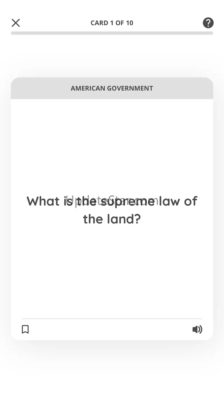 US Civics Prep Flashcards 2.0.0