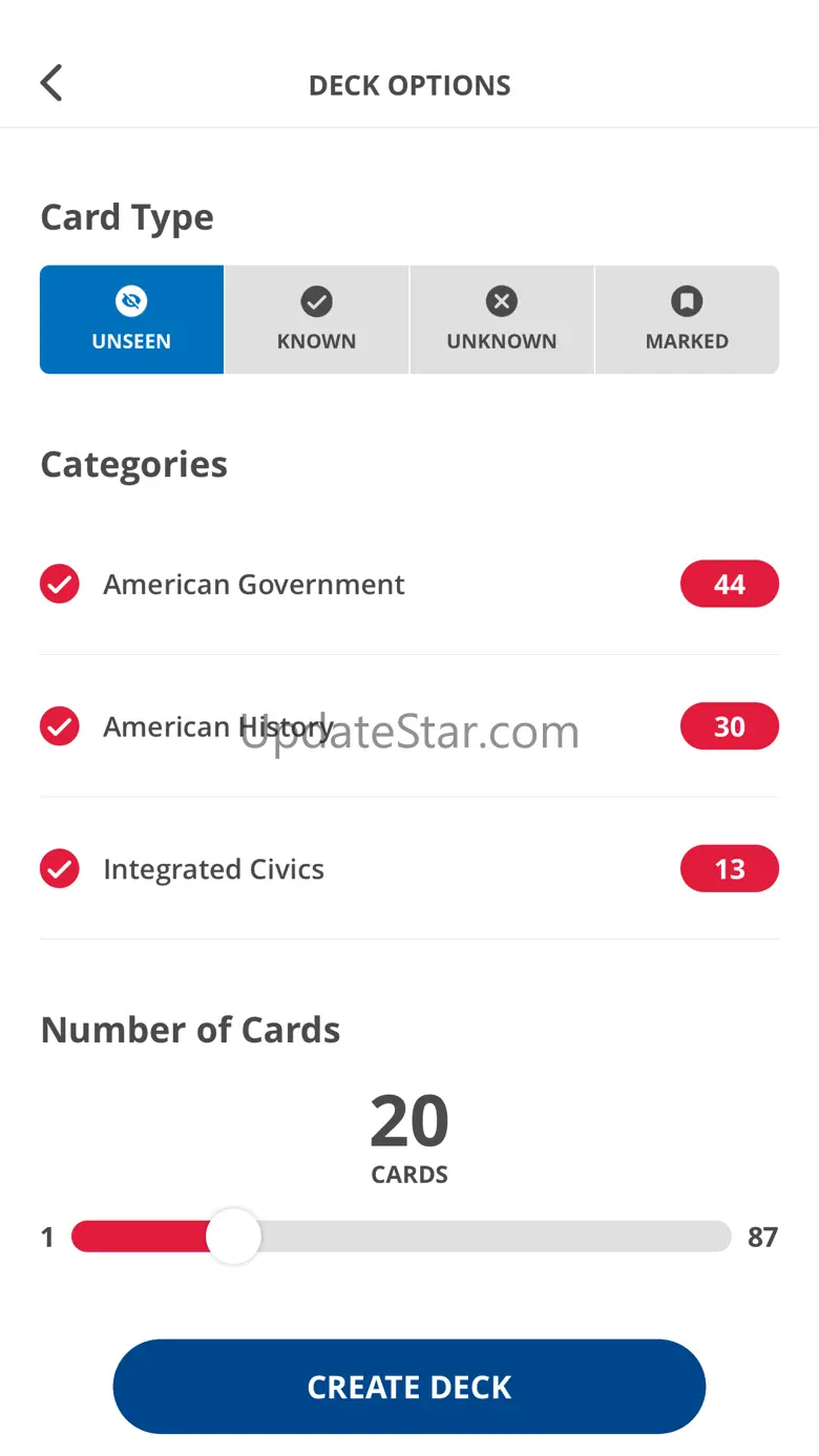 US Civics Prep Flashcards 2.0.0