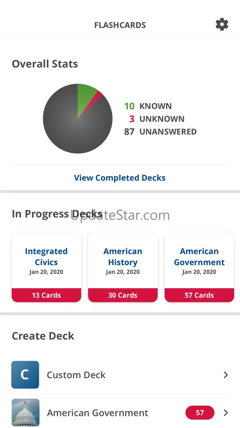 US Civics Prep Flashcards 2.0.0