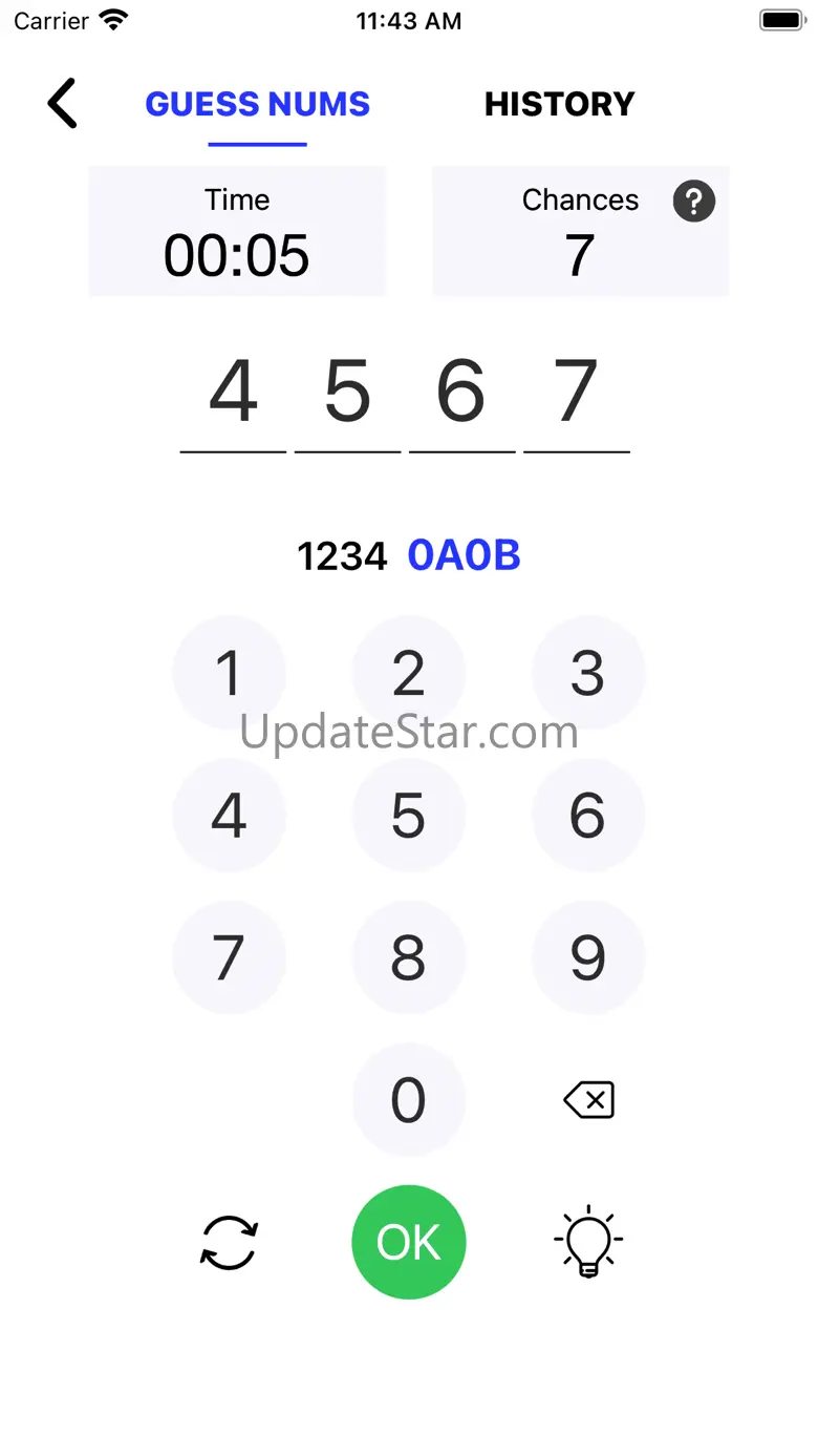 1A2B: Guess number 1.8