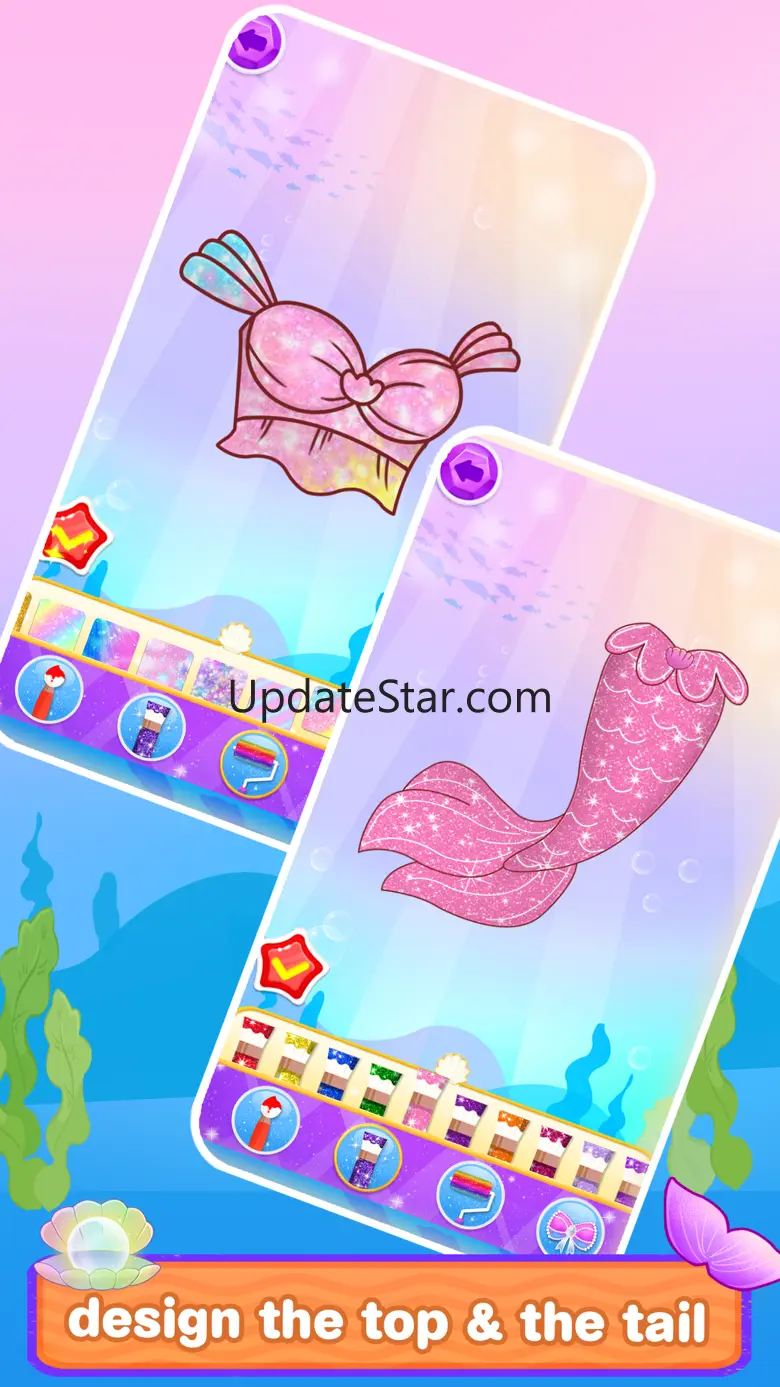 Mermaid Princess Makeup Design 1.8