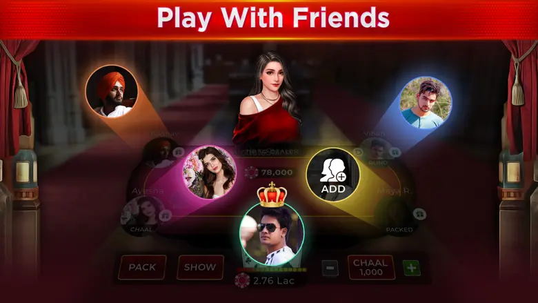 Black Teen Patti 3.9