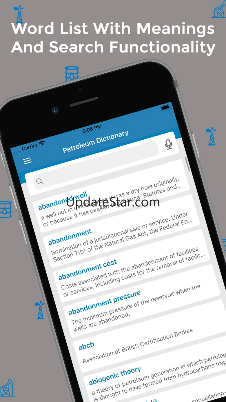 Petroleum Dictionary - Offline 1.3.1