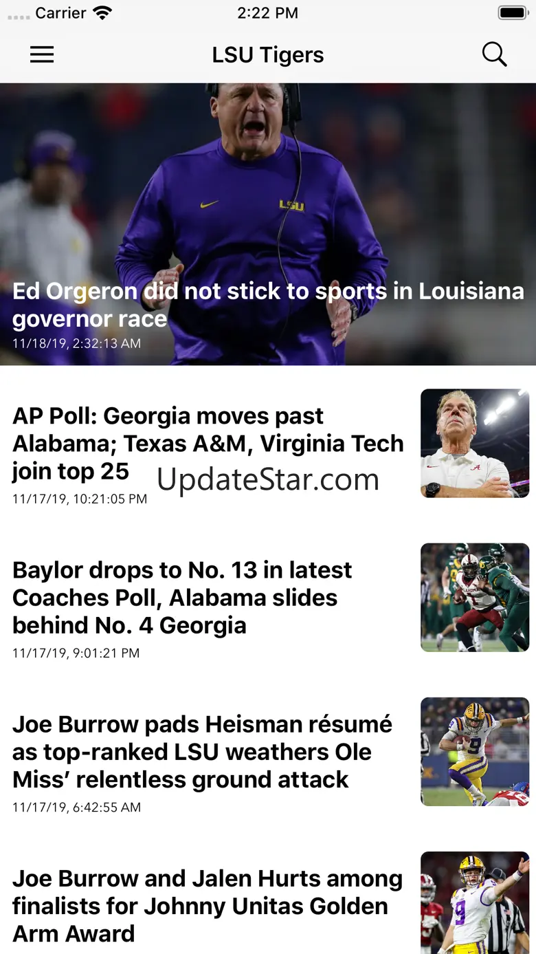 College Football Talk Scores 2.0