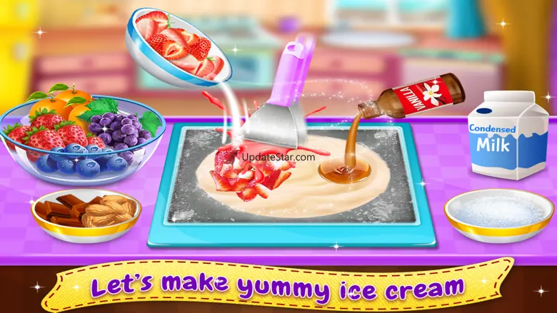 Stir-fried Ice Cream Roll 1.0