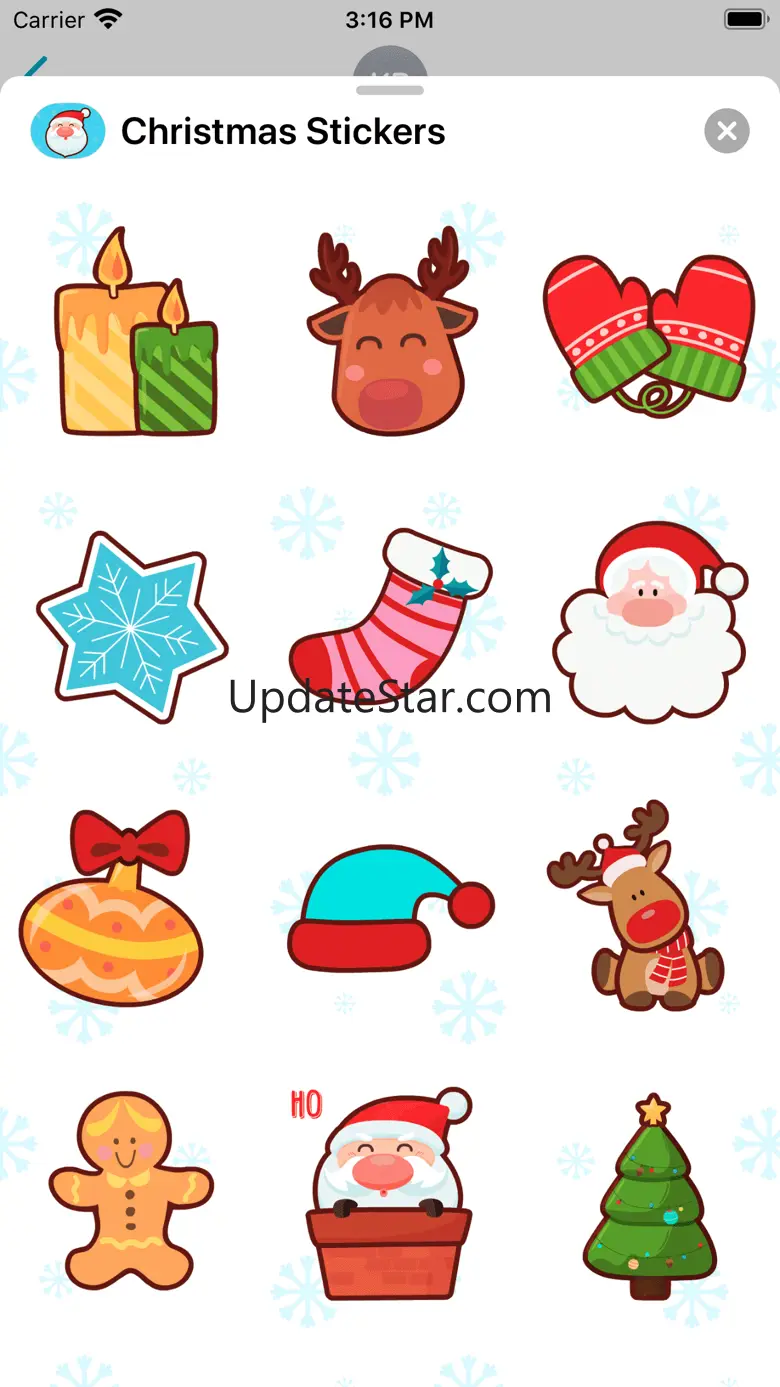 Christmas Stickers * 1.6