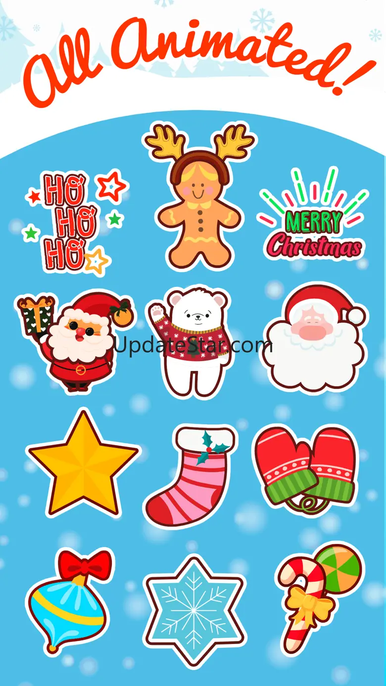 Christmas Stickers * 1.6
