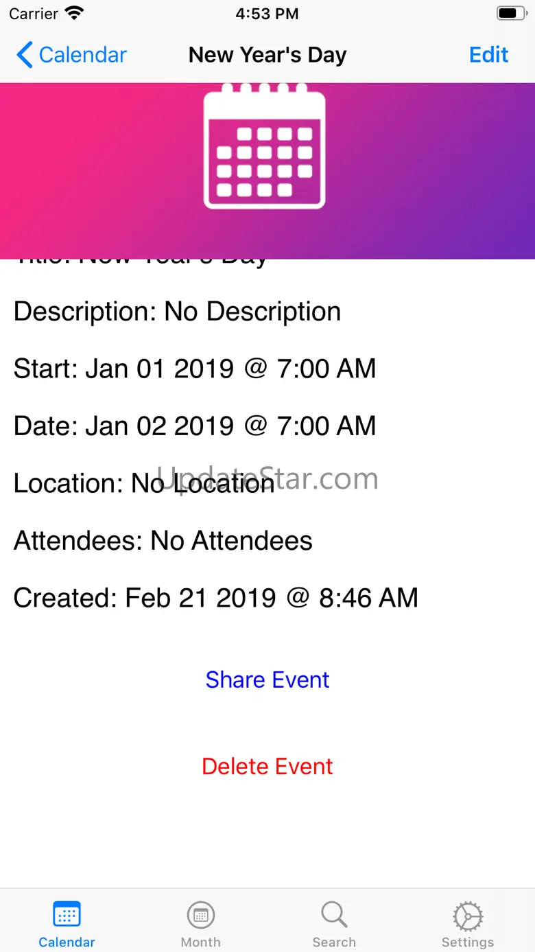 WatchCal for Google Calendar 1.0