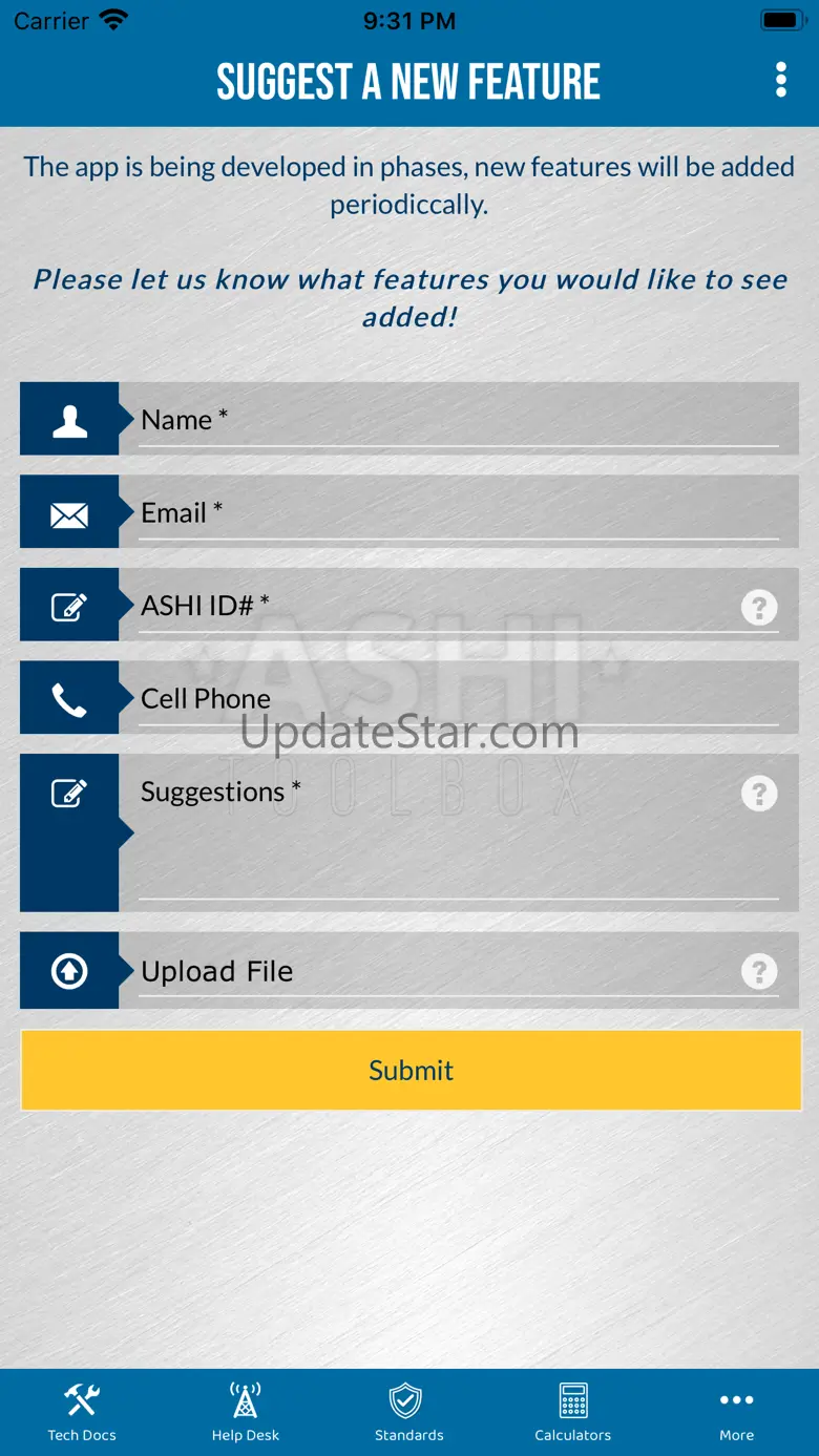 ASHI Helpdesk 1.1