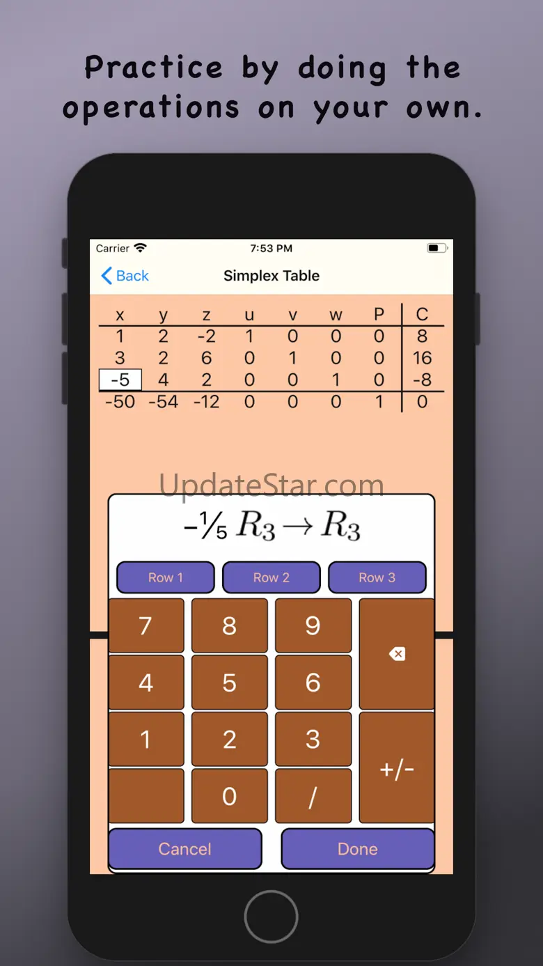 Simplex Method 1.0