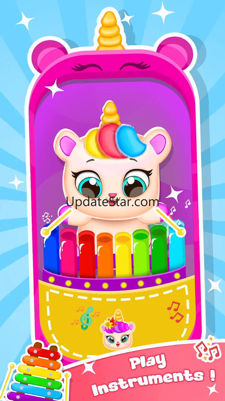 Unicorn baby phone game 1.30
