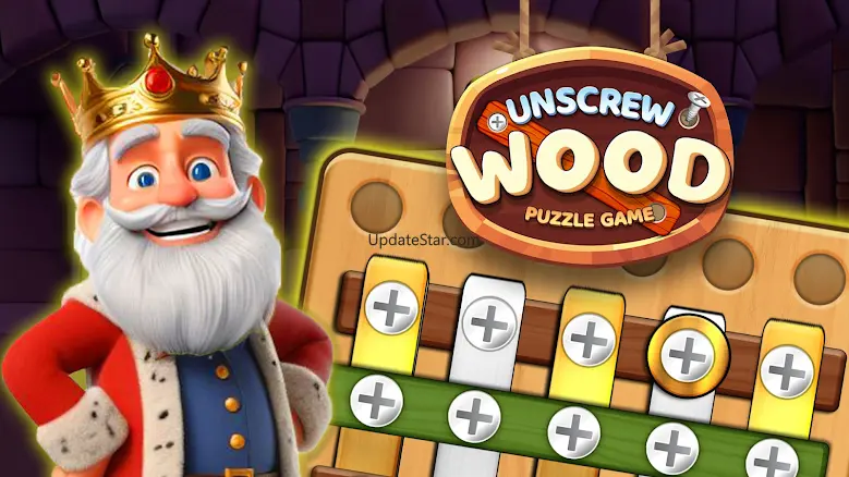 Wood Nuts and Bolts Screw Out