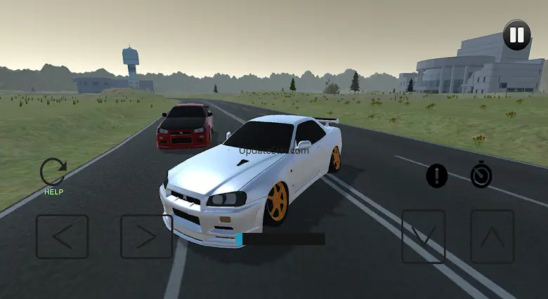 Driving Skyline R34 Drift Car 0.7