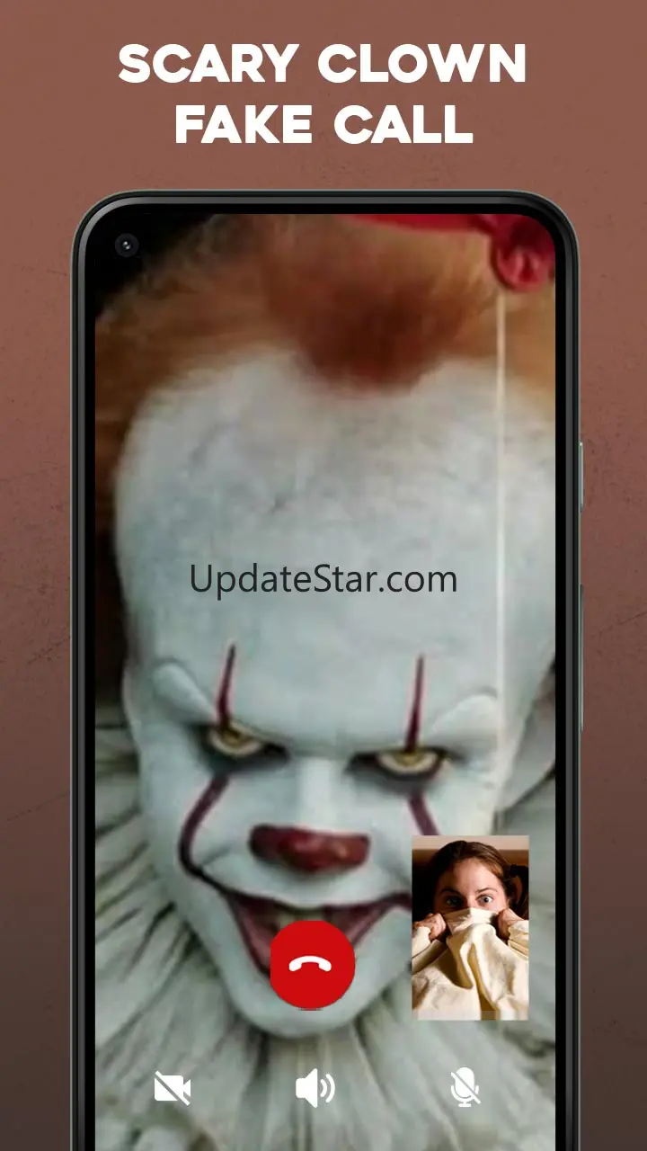 Scary Clown Video Call Prank