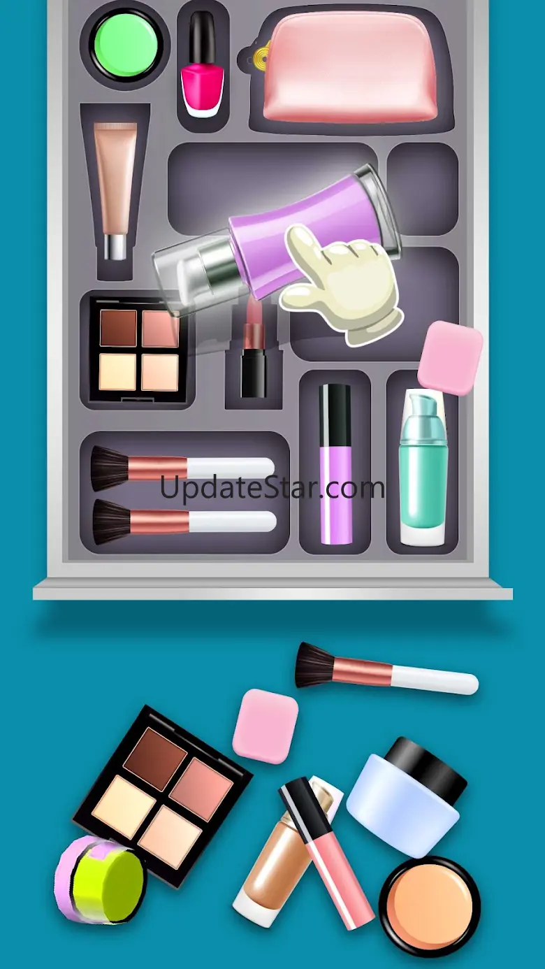 Fill the Makeup Organizer Game 1.4