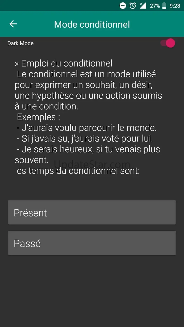 French Conjugation rules 2.6