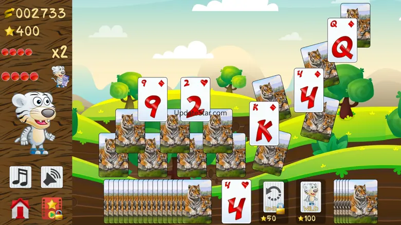Tiger Solitaire, fun card game 5.27