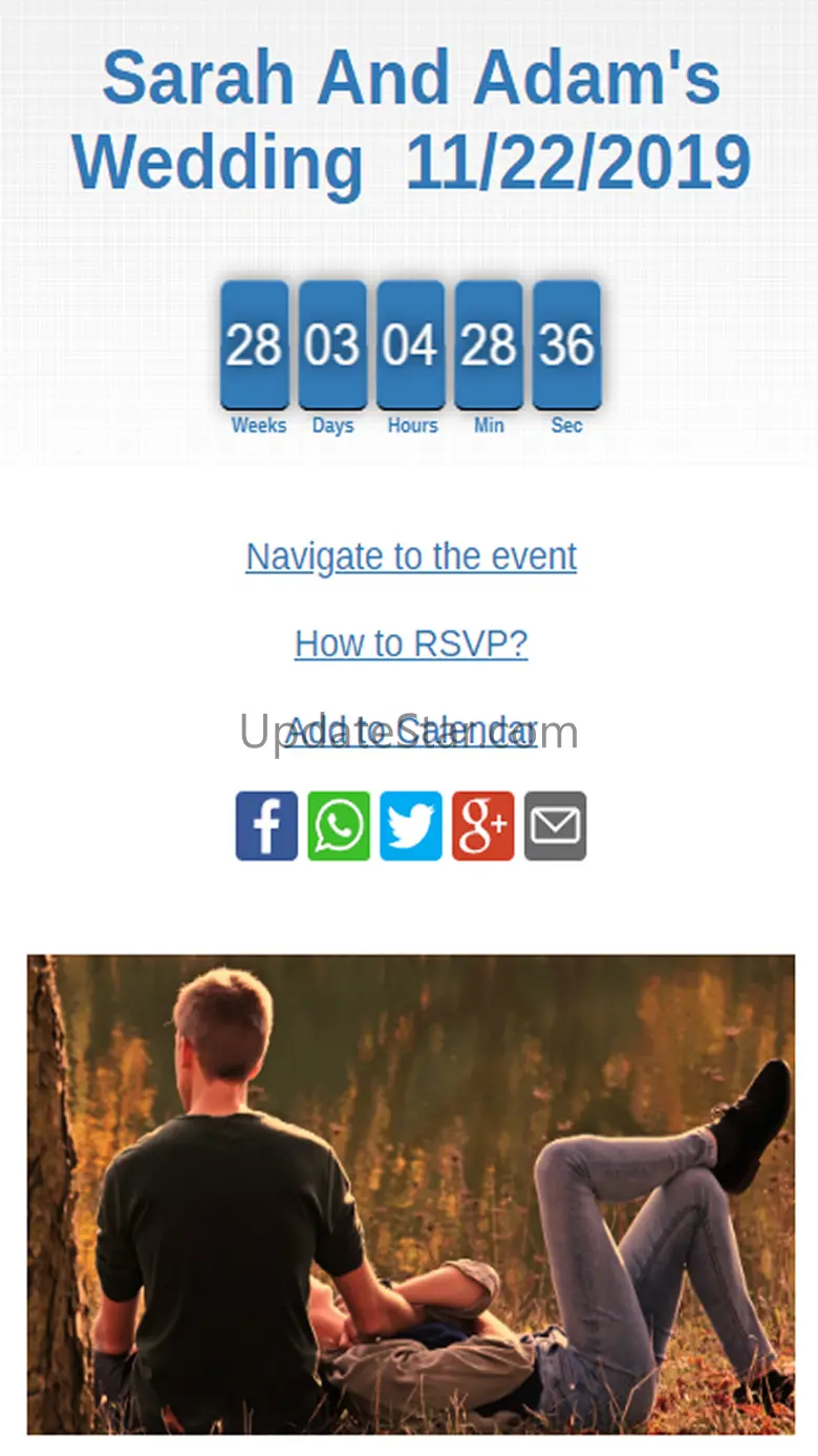 Save The Date Rsvp Your Event 1.1.6