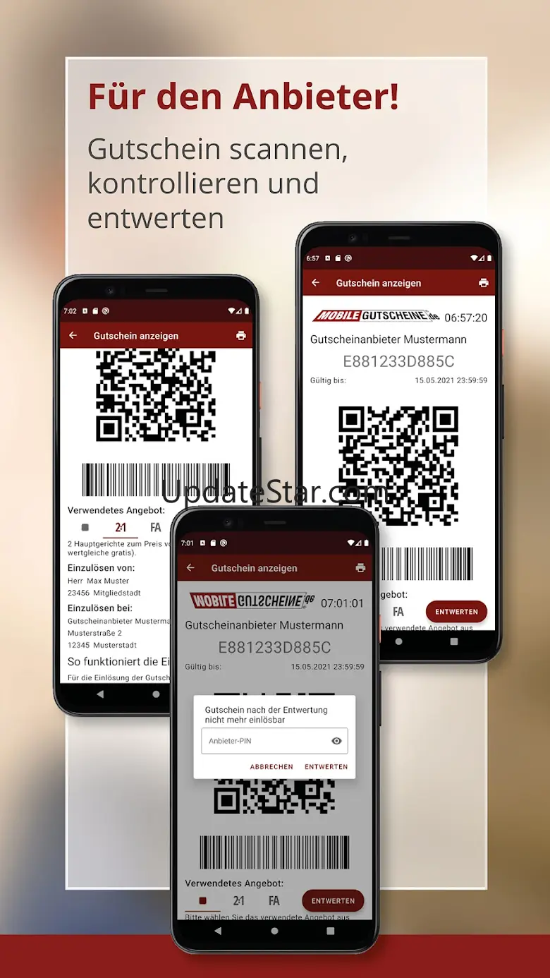Mobile-Gutscheine.de 5.3.8