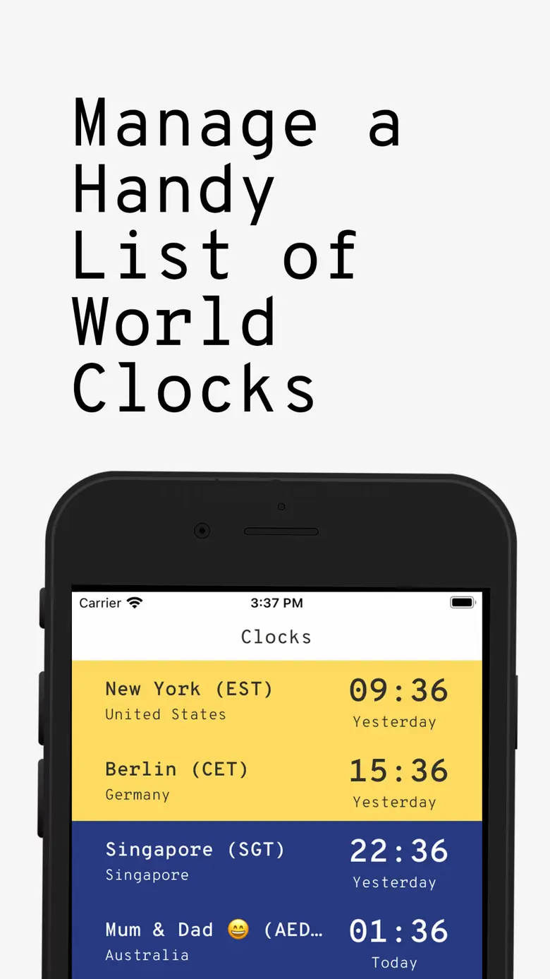 Chrono: World Clock 1.5