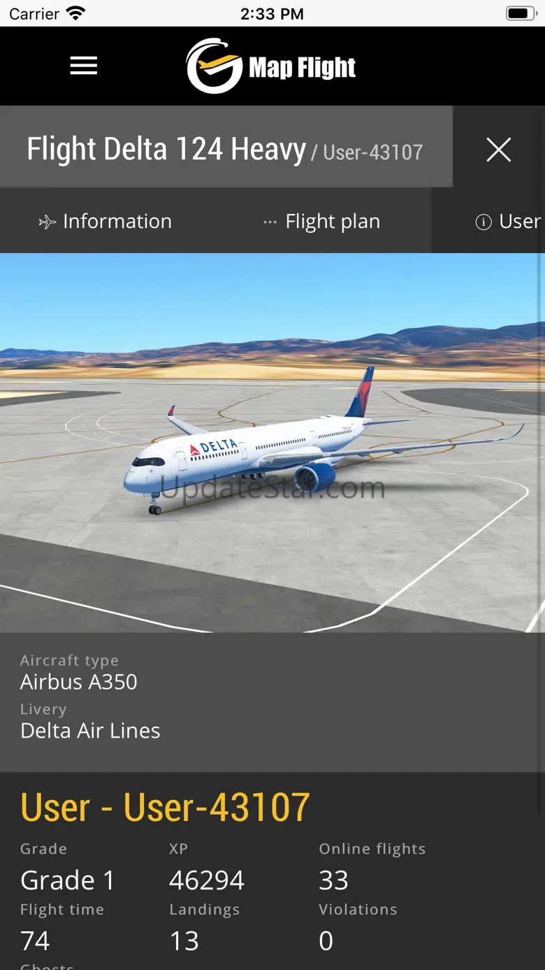 Map Flight International 1.1