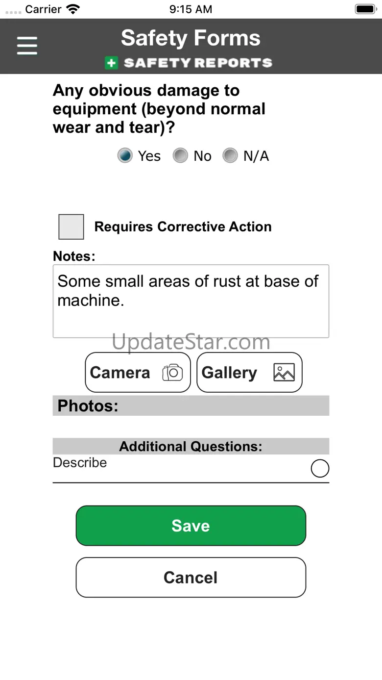 Safety Reports Forms App 2.6