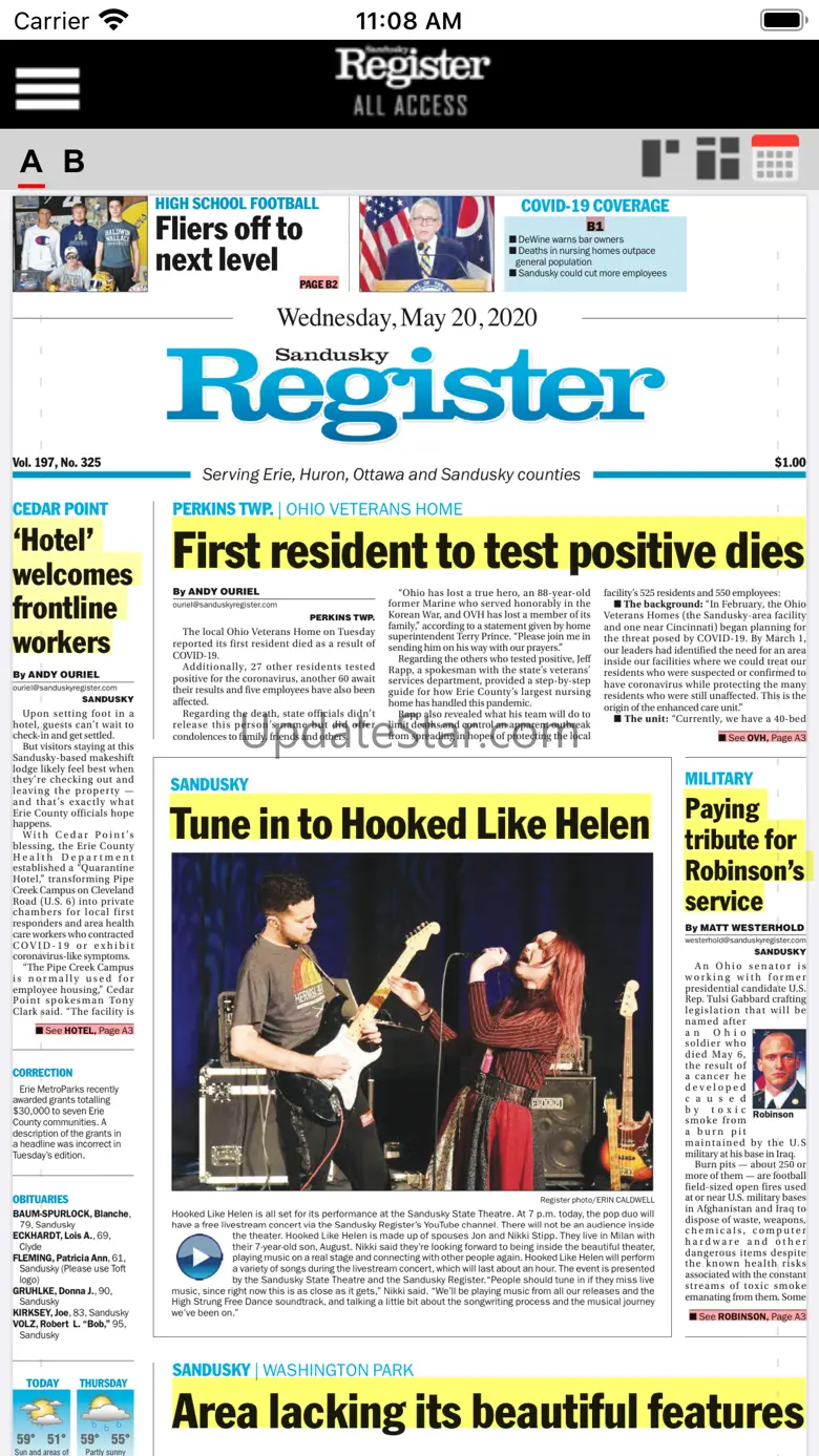 Sandusky Register 2.7.3